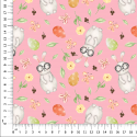 Rabbit cotton fabric PASCAL 301